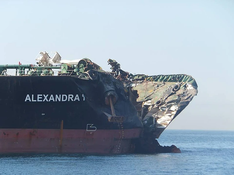 M/V “Ever Smart” in collision with VLCC “Alexandra 1” [2021]